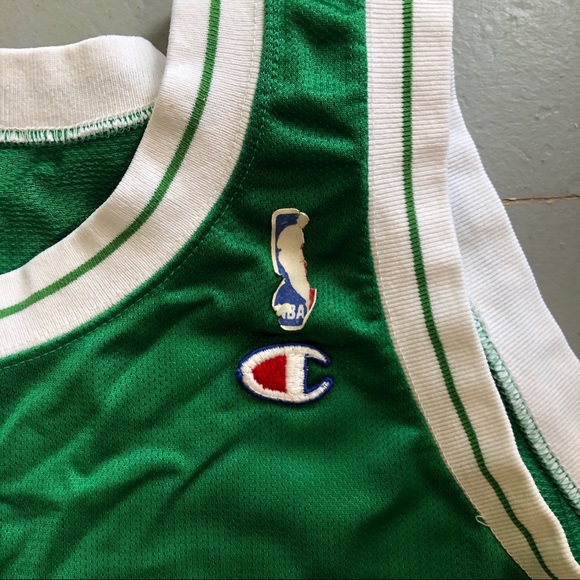 Vintage Champion Larry Bird Jersey Slim Large - Picture 4 of 8